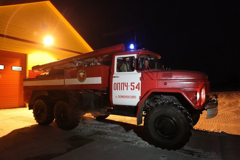 Пожарные подразделения выезжали на пожар в Каргопольском МО